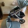 Uppababy vista has connectors to ad a rumble seat Image 2