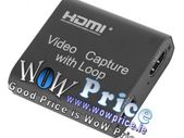 38226 HDMI Video Capture Card USB 2.0 Live Streaming 4K HD 1080P 60fps