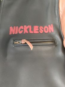 vintage leather jacket