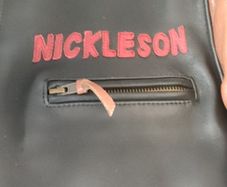 vintage leather jacket
