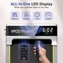 Walking Pad with Incline 3 in 1 Under Desk Treadmill for Home and Office 2.5 HP Walking Treadmill 300 Lbs Portable Incline treadmills with LED Display Remote Control & APP Image 3