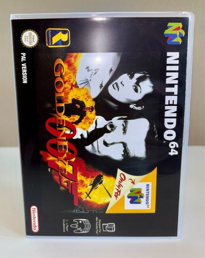 Custom Nintendo 64 Game Cases