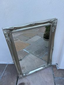 Beautiful silver&gold vintage look like mirror
