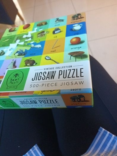 ABC Jigsaw Vintage  Collection.  S. 500 Pieces. NEver Opened  - New.
