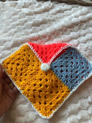 Handmade crochet purse