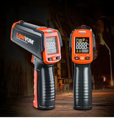 BRAND NEW Digital C/F Selection Surface Handheld Meter Pyrometer