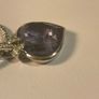 Genuine Swarovski Oceanic Tanzanite Crystal heart Pendant Image 6