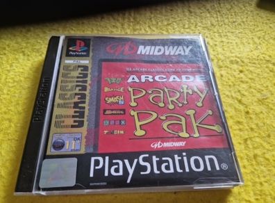 Arcade Party Pak Midway PlayStation1 Ps1 PlayStation2 Ps2 games Original
