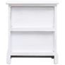 Bedside Cabinets 2 pcs White 38x28x45 cm Paulownia Wood Image 5