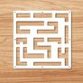 12Pc/set White Room Divider Screens, Wood-Plastic Hanging Screen Panel,Folding Privacy Room Divider Panels,DIY Home Partition Decor 29x29cm (MULTIPLE DESIGNS) Image 8
