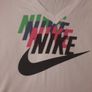 women's white v neck t shirt Image 2