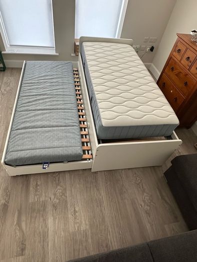2 IKEA SLAKT Beds and Mattresses, Bundle Deal
