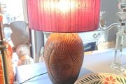 Ethnic Pottery Large Lamp