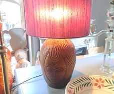 Ethnic Pottery Large Lamp