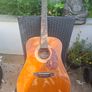 Vintage 1980's Hondo Dreadnought Acoustic Image 3