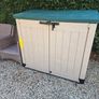 Outdoor Garden Rattan Dining Set & Storage Unit145cm Width 84 Depth 128 Height Image 3