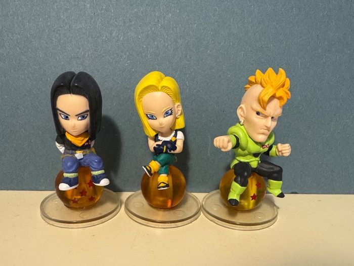 Dragon Ball Figures Set (Android 17, 18 & 16)