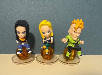 Dragon Ball Figures Set (Android 17, 18 & 16)