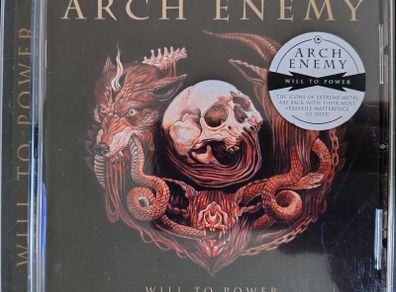 Arch Enemy - Will To Power CD (2017) Melodic Death Metal EX+