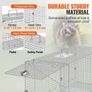 Live Animal Cage Trap 106.7 x 40.6 x 45.7 cm Humane Cat Trap Cats Squirrels Mouse Image 3