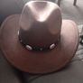Cowboy Hats/ Brown and white and a light brown for sale . Image 3