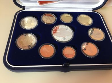Italy 2010 Silver Proof Coin set Alfa Romeo
