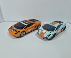 Scalextric  Lamborghini Gallardo Twin Pack (slot cars GT supercars TV classic )