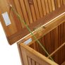 Garden Storage Box 60x50x106 cm Solid Acacia Wood Image 3
