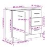 Sink Cabinet | White | Engineered wood | Medium | Bathroom Sink Cabinet Image 7