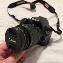Canon EOS 250D + 18-55mm Lens + CPLF Filter + Carry Bag