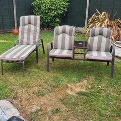 Lounger and double seat.. read ad