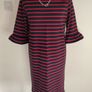 dress Bnwt navy & red striped dress with frilled sleeves soaked in luxury dress small Image 3