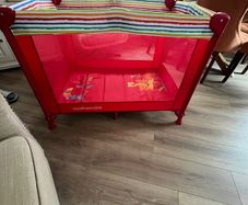 Mothercare Travel cot with mattress and cover