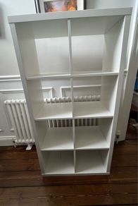 White ikea storage unit