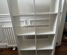 White ikea storage unit