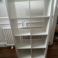 White ikea storage unit