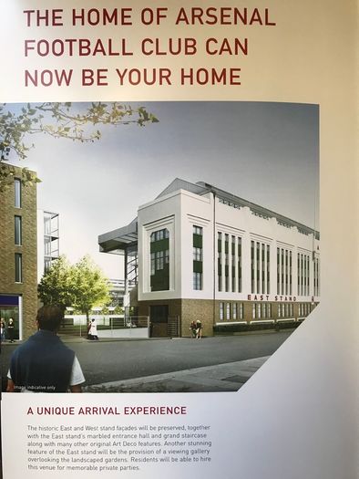 Arsenal Stadium brochure