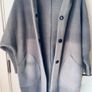 Grey Cardigan with hoody Image 3