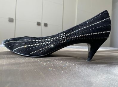 Occasional suede court shoes. YSL. As New