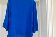 Zara Royal Blue Blouse