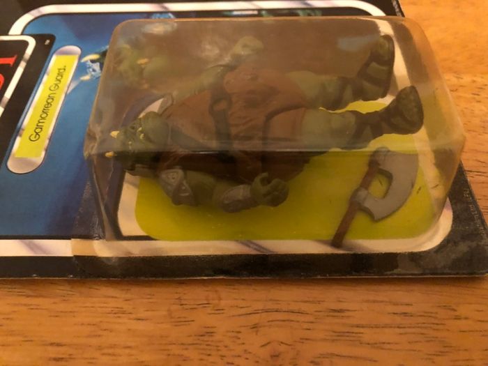 Vintage Star Wars Gamorrean Guard Carded