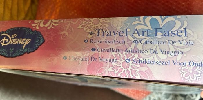Disney Frozen Travel Art Easel New