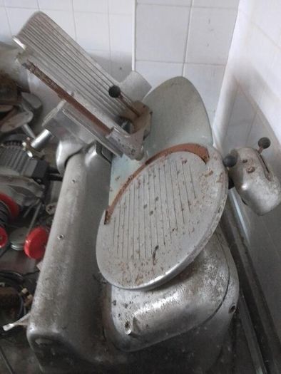 Large Vintage Meat Slicer