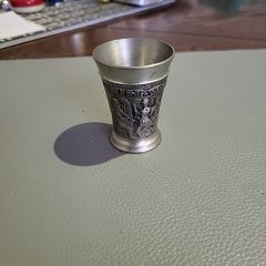 Shot glass pewter