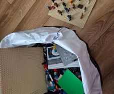 loose lego and 24 mini figures