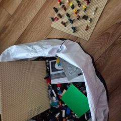 loose lego and 24 mini figures