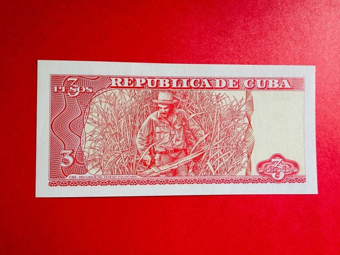 Cuba 3 Pesos. 2004. CHE  Guevara   ( Uncirculated )