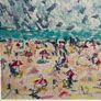 Mothers Day Offer Original Art Seascape Figurative Beachscape Image 6