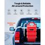 Fuel Caddy, 16 Gallon, Portable Fuel Tank with 12V DC 2.5 GPM Electric Fuel Transfer Pump, 4 ft Delivery Hose & Auto-Stop Sensor Nozzle Image 5