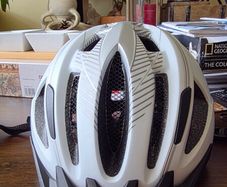New Bike Helmet with Rear Light (Medium)